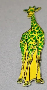 Giraffe Leather Bookmark