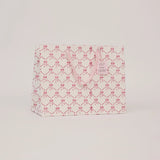 Large Hand Block Printed Pink Sorbet Gift Bags