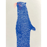 Long Otter Riso Print