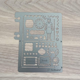 Delfonics Rollbahn Activity Stencil Bookmark