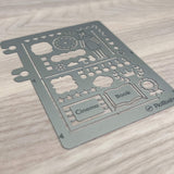Delfonics Rollbahn Activity Stencil Bookmark