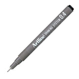Artline Drawing System Pen Black Various Sizes