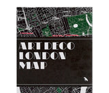 Art Deco London Map