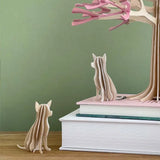 Lovi Chihuahua 6 cm Natural Wood- 3D Wooden Figure