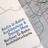 Berlin U-Bahn Architecture & Design Map