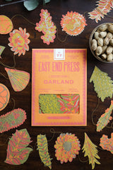 East End Press Autumn Blooms Sewn Garland