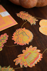 East End Press Autumn Blooms Sewn Garland