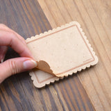 Classiky Kraft Paper Sticky Notes - Set of 50