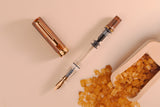 Twsbi Eco Fountain Pen - Rootbeer with Bronze
