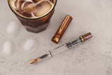 Twsbi Eco Fountain Pen - Rootbeer with Bronze