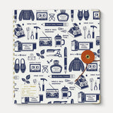 Kleid x Eric String Tie Square Notebook