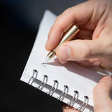 Tom's Studio The Field Mouse Refillable Travel Pen - Brass
