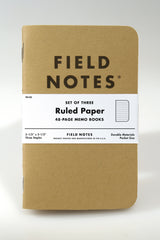 Field Notes Original Kraft Notebooks - 3 Pack