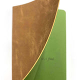 Kunisawa Find Flex Note Camel Slim Notebook
