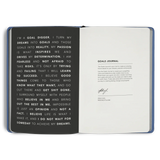 MiGoals A5 Goals Journal Teal