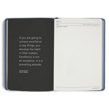 MiGoals A5 Goals Journal Teal