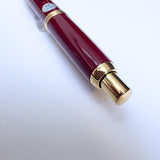 Pilot Capless Fountain Pen Gold Trim Burgundy - 18k Gold Nib
