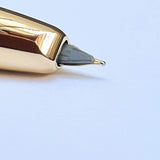 Pilot Capless Fountain Pen Gold Trim Burgundy - 18k Gold Nib