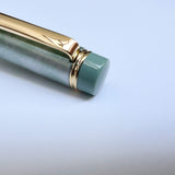 Pilot Grance Fountain Pen 14k gold nib - Marble Green