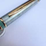 Pilot Grance Fountain Pen 14k gold nib - Marble Green