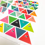 Livework Som Som Stickers - Triangle