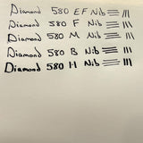 Twsbi Diamond 580 Fountain Pen - Clear