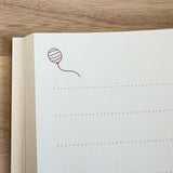 KITERA Fueki-kun A5 Notebook - Balloon