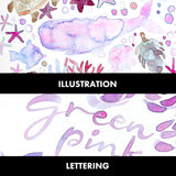 Kuretake Gansai Tambi Watercolour Granulating 5 colours set-1