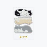 HITOTOKI - KITTA Clear Cat Stickers