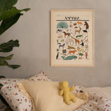 Les Animaux Art Print