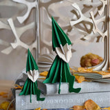 Lovi Dark Green Elf 8cm- 3D Wooden Figure