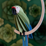 Lovi Parrot 26cm - Great Green Macaw - 3D Wooden Figure