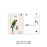 Lovi Parrot 26cm - Great Green Macaw - 3D Wooden Figure