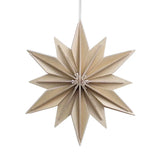 Lovi Natural Wood Deco Star 10cm - 3D Wooden Figure