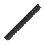 Midori Aluminium Ruler 15cm - Black