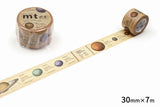 MT ex Encyclopedia Solar System Washi Tape