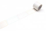 MT Perforated Label tape with Memo Lines