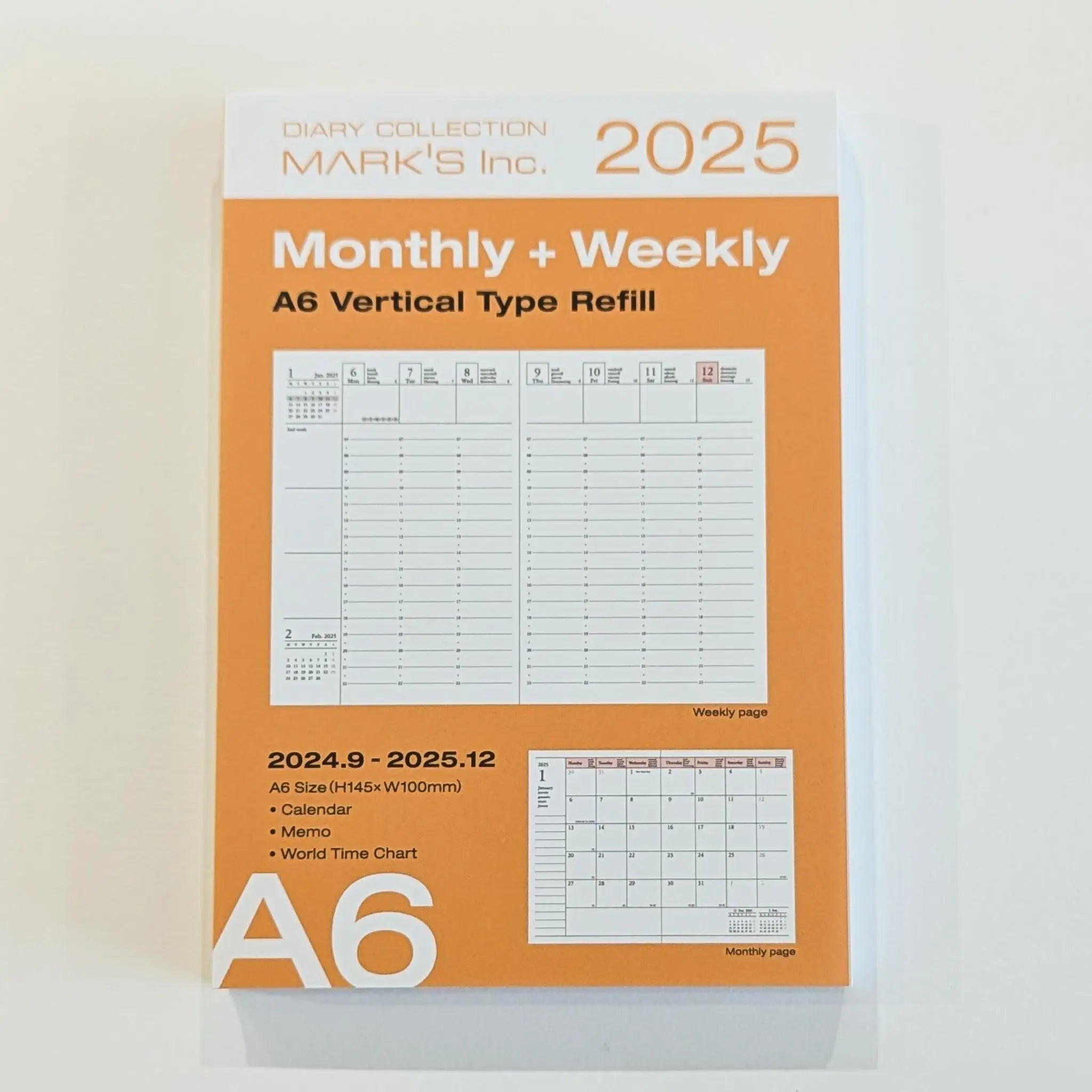 MARK'S 【50％OFF】手帳 2025 スケジュール帳 2024年12月始まり