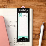 Midori Weekly Log Sticky Notes