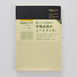 NOLTY A5 Notebook - Grid - Black