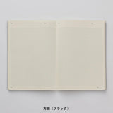 NOLTY A5 Notebook - Grid - Black