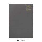 NOLTY A5 Notebook - Ruled - Grey