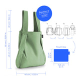 Notabag 2 in 1 Tote & Backpack - Olive