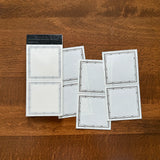 Classiky Letterpress Label Book - 100 labels