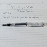 Sailor Compass 1911 Fountain Pen Transparent