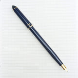 Sailor Fude De Mannen Navy Blue Fountain Pen