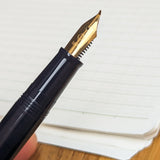 Sailor Fude De Mannen Navy Blue Fountain Pen