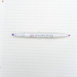 Zebra Mildliner Twintip Highlighter Pastel Colours