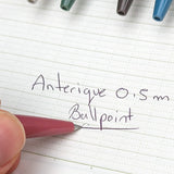 Anterique 0.5mm Ballpoint Pen Pastel Colours