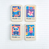 Milan 4018 Cartoon Animal Eraser